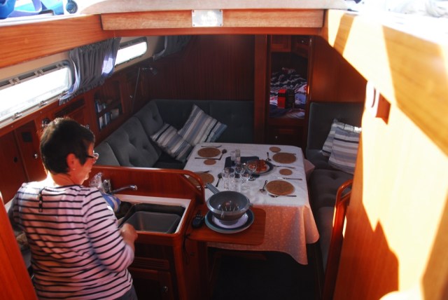 Aboard The Yacht 'Etoile'