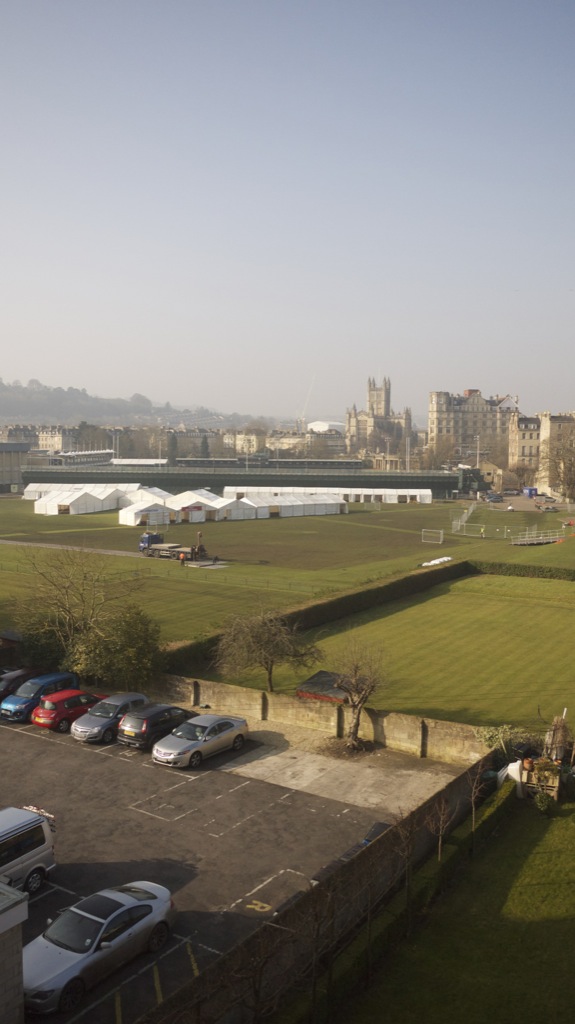 The View from The accommodation.