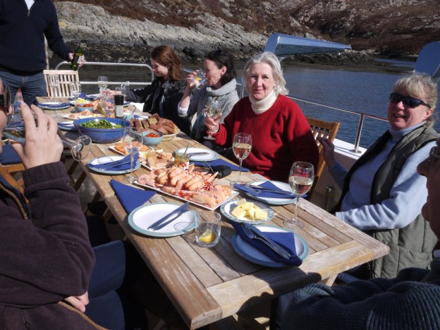 Lunch On The MV Seaflower