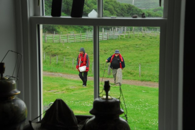 Visitors in The Rain