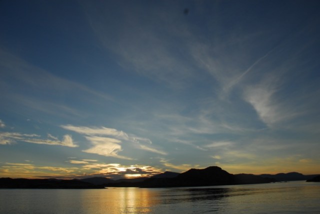 Sundown over Trotternish