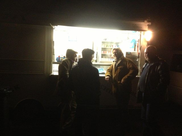 Studying the Cordon Bleu menu