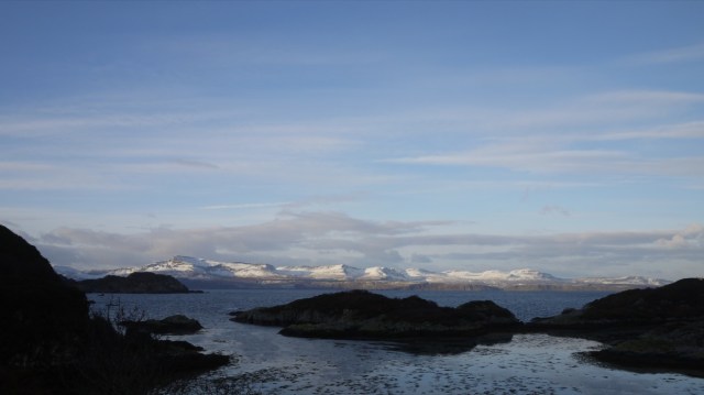 The first real snow.