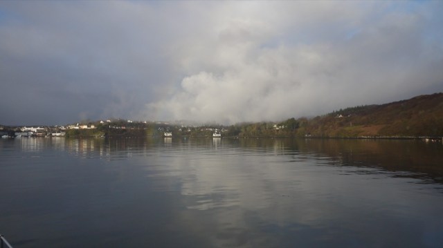 Foggy Saturday Morning Portree Harbour