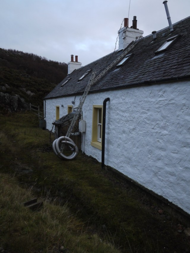 Replacing the liner.