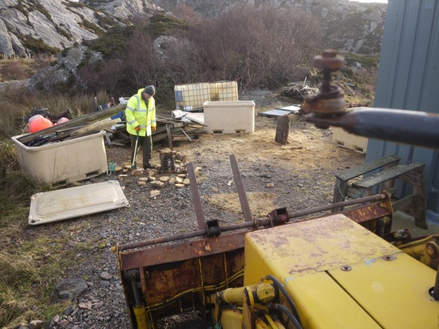 Stocking up on Firewood