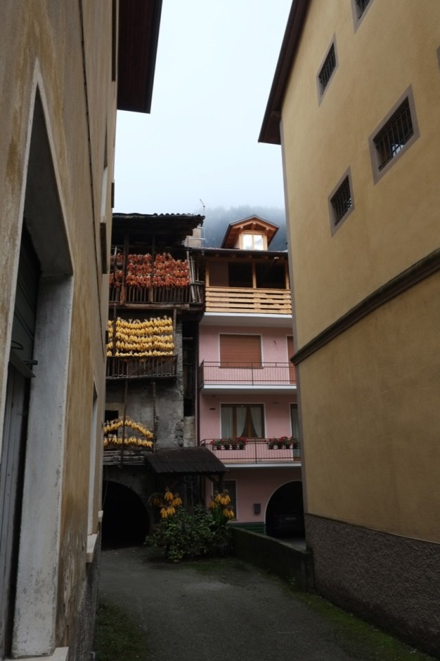 Drying Corn up in the Mountains