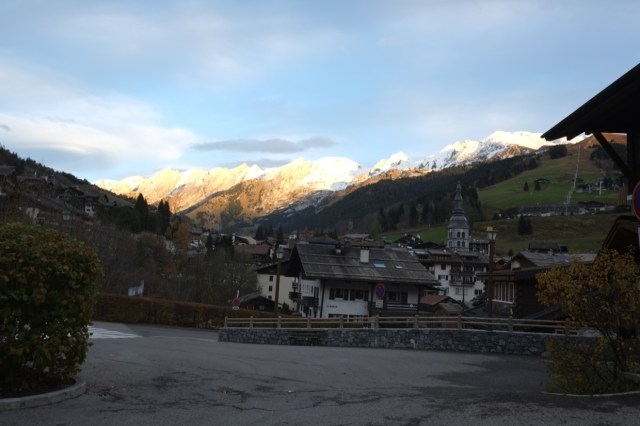 Clusaz in the morning