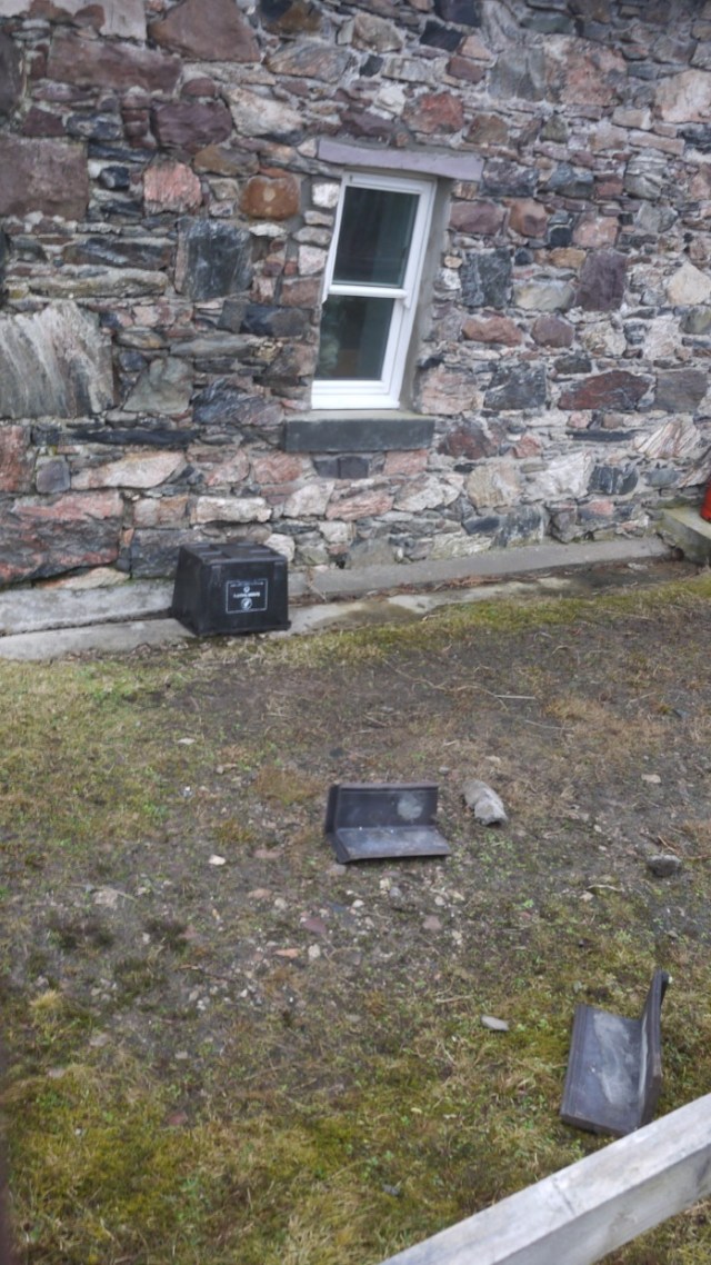 Ridge Tiles Blown Off