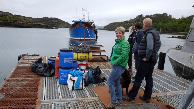 Leaving Rona, Suntanned!!!!