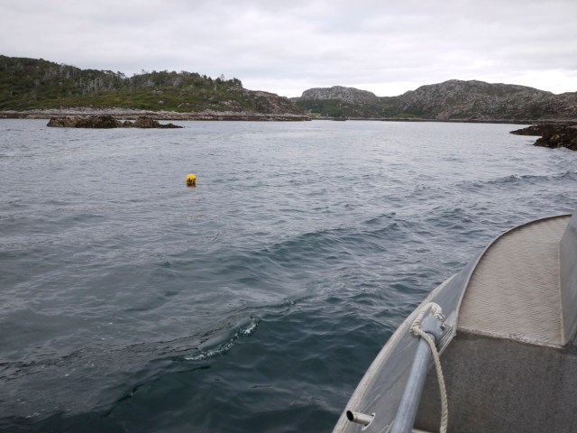 Moving The Fishing Gear.