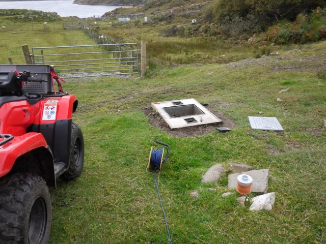 'Trying' To Sort out The Septic Tank.