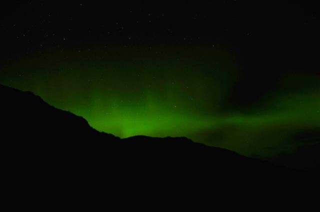 Bringing in the Bells With The Northern Lights.