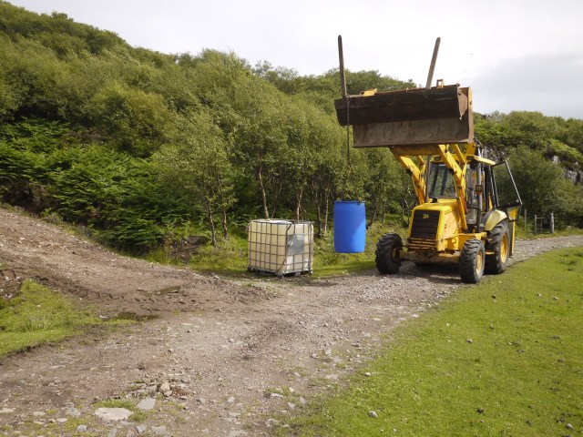 Emergency Fuel Arrives