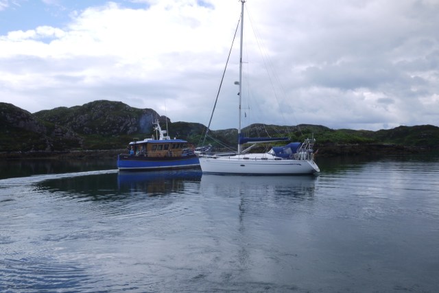 Dave and Mae On THe Mooring