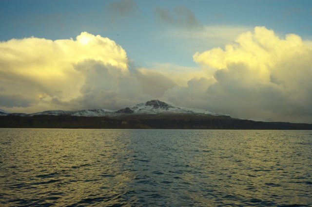Snow on the Storr